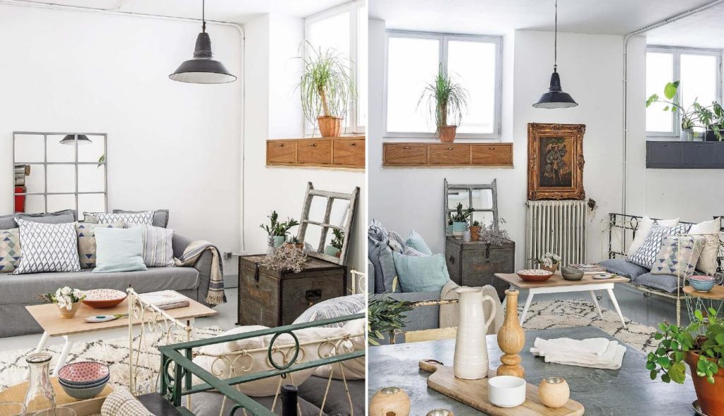 [Interior] Loft de aire industrial y muebles vintage – Virlova Style