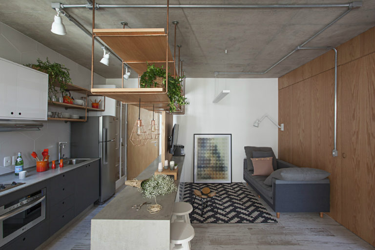 Apartamento en estilo industrial escandinavo – OBSiGeN